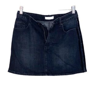 ZARA mini skirt blue denim